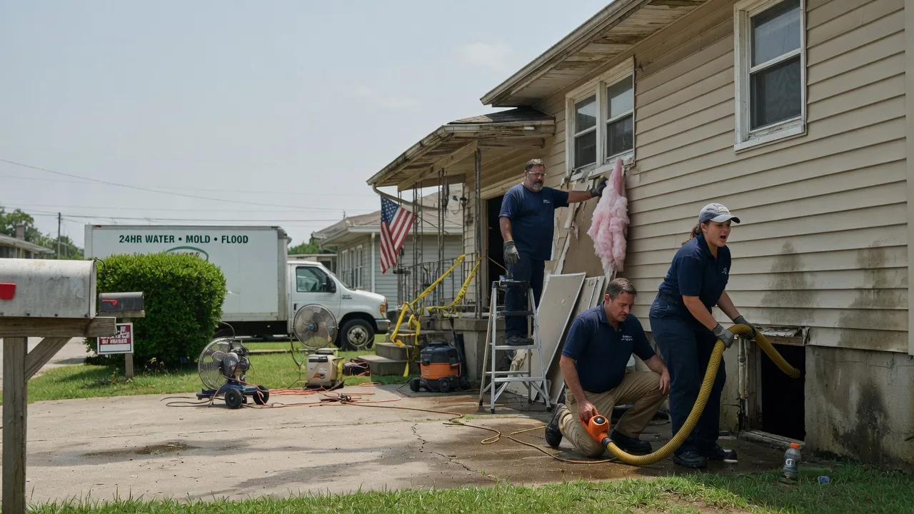 Water Damage Repair in Franklin Furnace, OH near me
